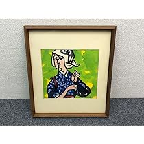 滝平二郎「雨」てるてる坊主 木版画 直筆サイン入り 額縁入り 切り絵作家 滝平二郎「子ねこ」少女と猫・雪 木版画 直筆サイン入り 額縁